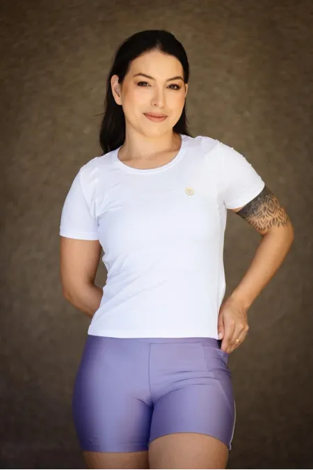 BLUSA SB COM LATERAIS RESPIRAVEIS  BRANCO  M