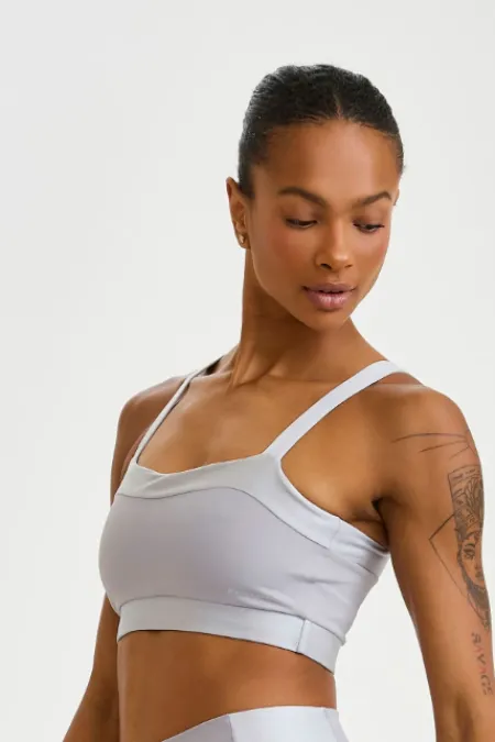 TOP PRO COM BRILHO CINZA CROMO