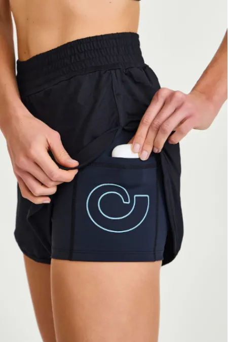 SHORT SOLTO DUPLO NT PRETO