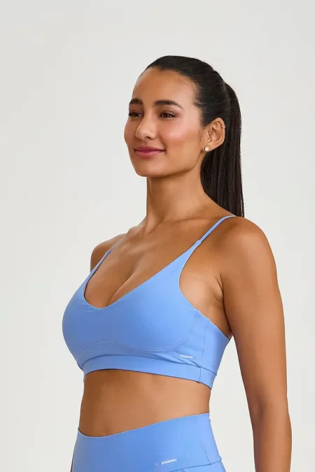TOP MX COM DECOTE  AZUL FLY  